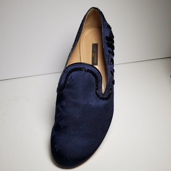 Sold/ LOUIS VUITTON Monogram Loafer - Picture 5 of 10
